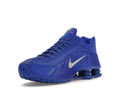 Nike Shox R4 Racer Blue Metallic Silver