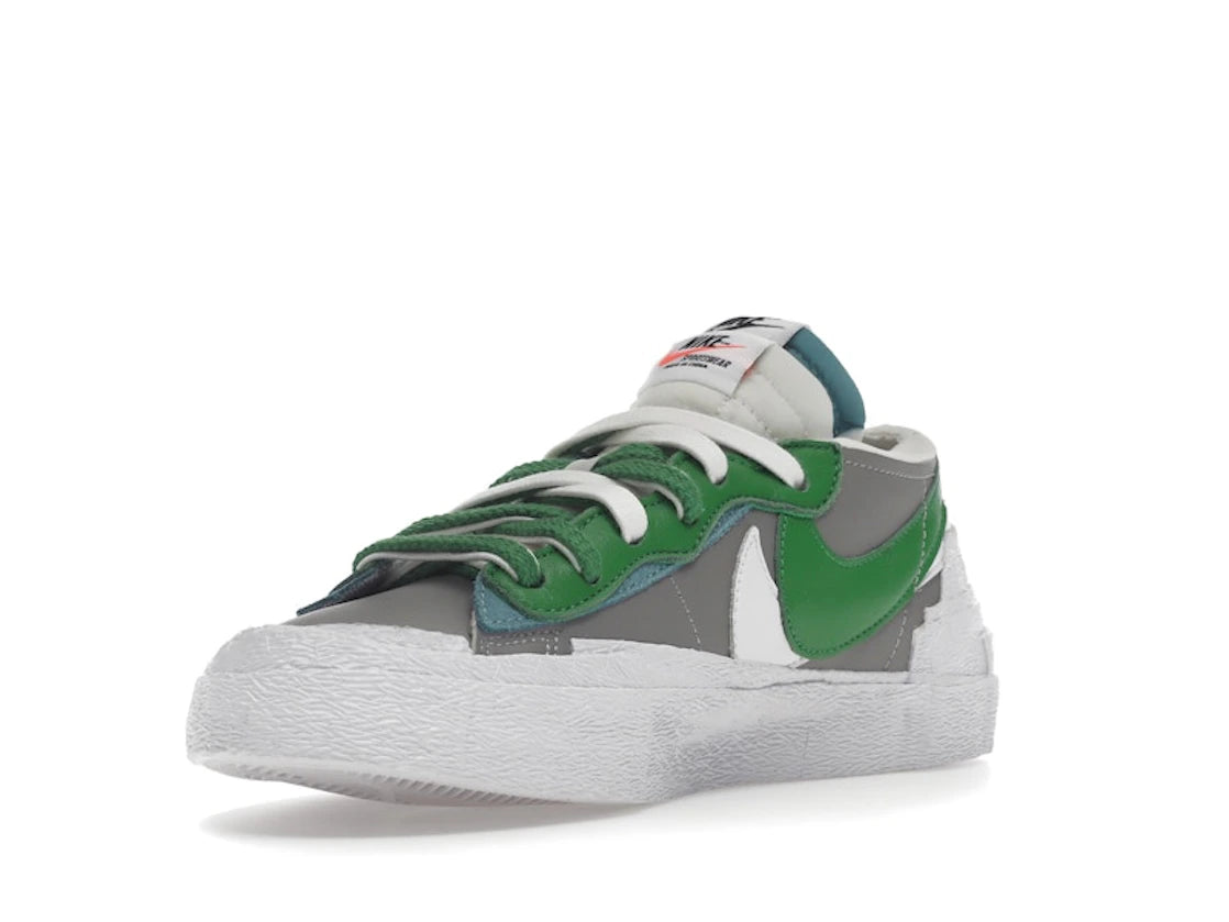 Nike Blazer Low sacai Medium Gray Classic Green (Men's)