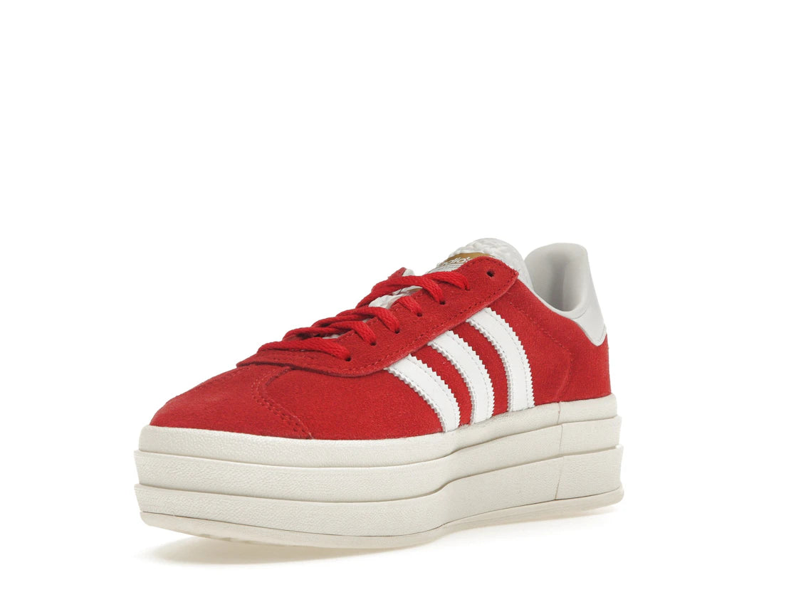 adidas Gazelle Bold Red Cloud White