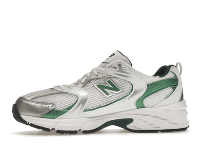 New Balance 530 White Nightwatch Green