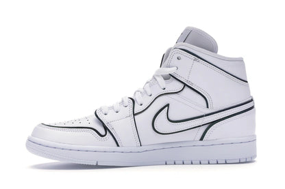 Jordan 1 Mid Iridescent Reflective White