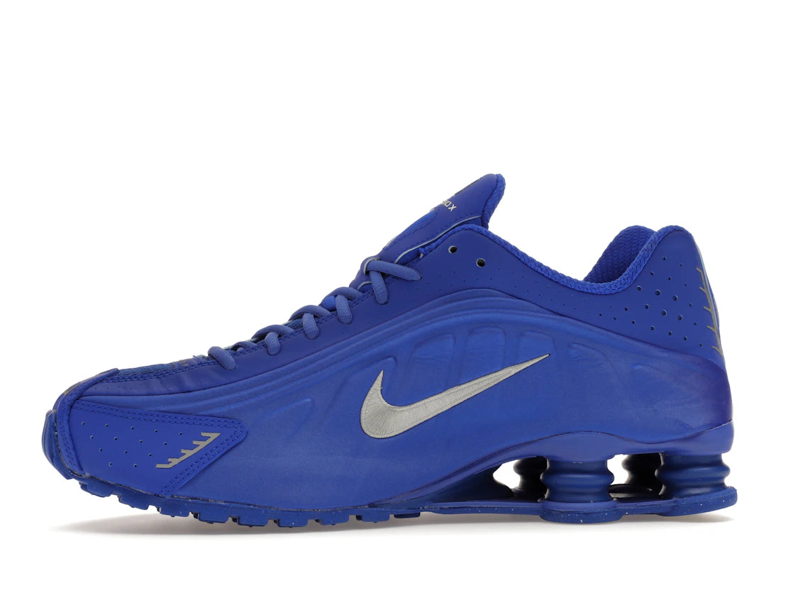 Nike Shox R4 Racer Blue Metallic Silver