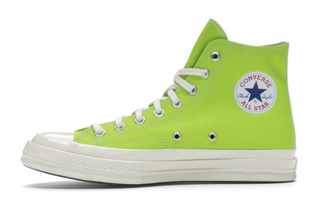 Converse Chuck Taylor All Star 70 Hi Comme des Garcons PLAY Bright Green