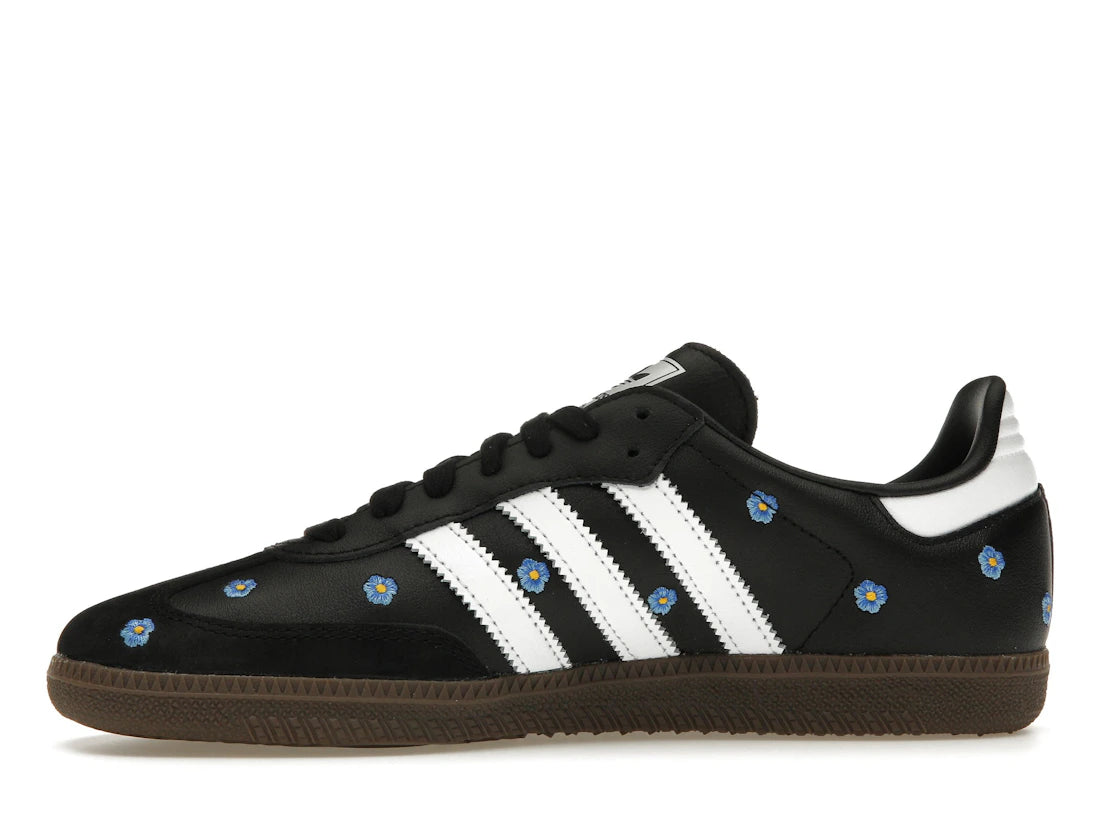 adidas Samba Light Blue Floral Core Black