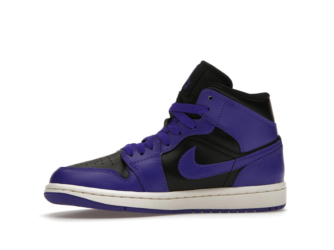 Jordan 1 Mid Purple Black