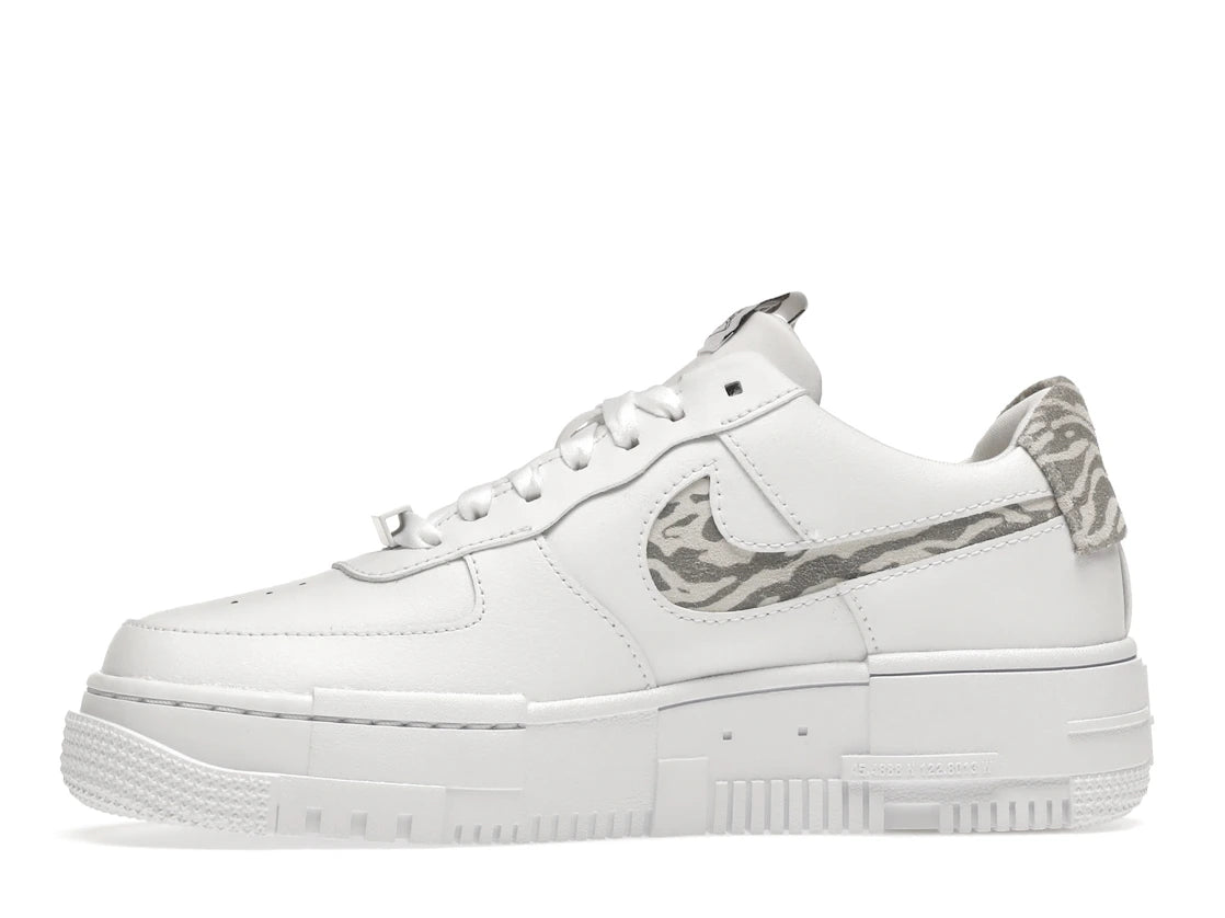 Nike Air Force 1 Low Pixel SE White Zebra