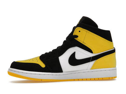 Jordan 1 Mid Yellow Toe Black