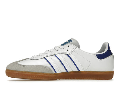 adidas Samba Leather Cloud White Lucid Blue
