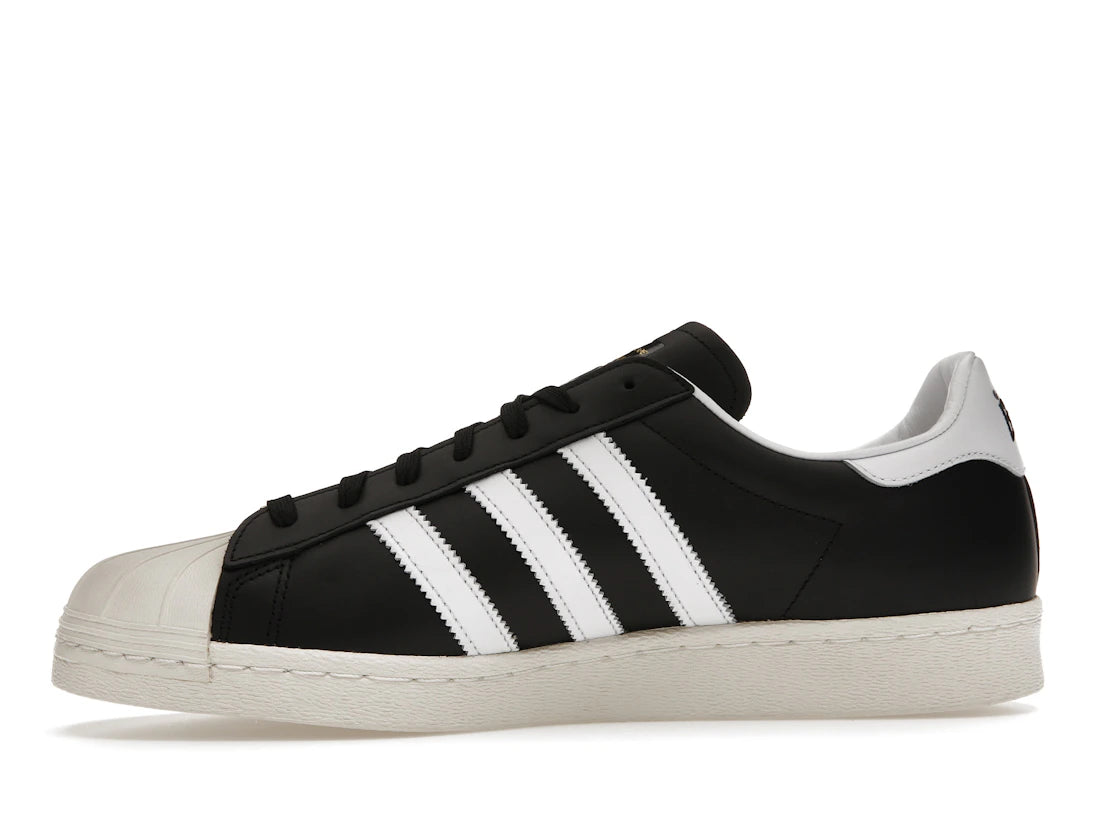 Adidas Superstar 80s Bape Black White Gold 2022