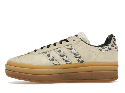 adidas Gazelle Bold Cream Black Leopard