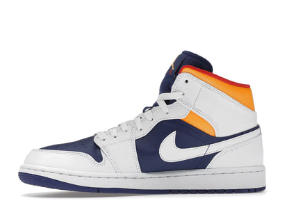 Jordan 1 Mid Royal Blue Laser Orange