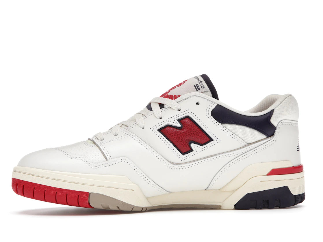 New Balance 550 Aime Leon Dore White Navy Red