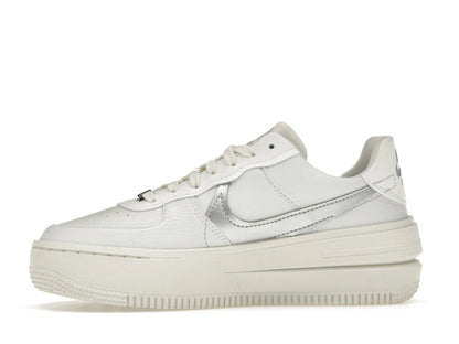Nike Air Force 1 PLT.AF.ORM Summit White Metalic Silver