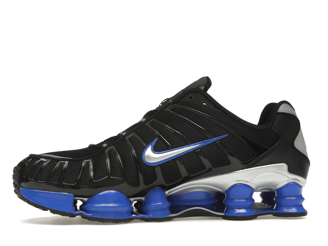 Nike Shox TL Black Racer Blue Metallic Silver