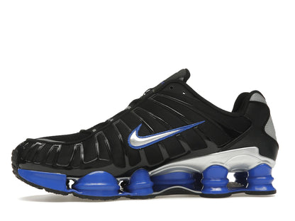 Nike Shox TL Black Racer Blue Metallic Silver