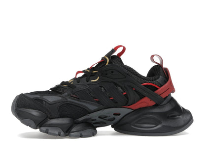 adidas XLG Runner Deluxe Black Gold Metallic Red