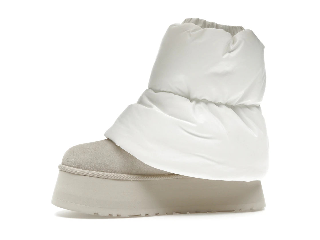 UGG Classic Mini Dipper Puffer Boot White Ceramic