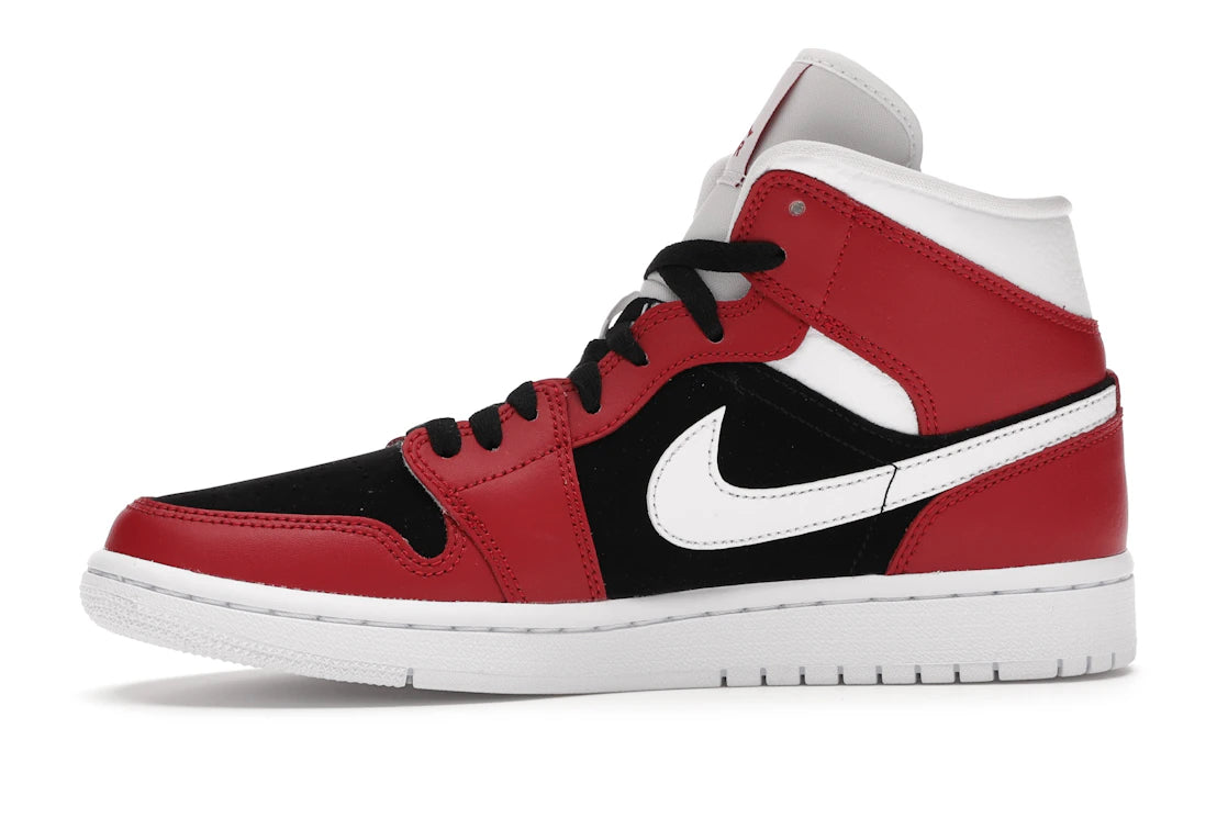 Jordan 1 Mid Gym Red Black
