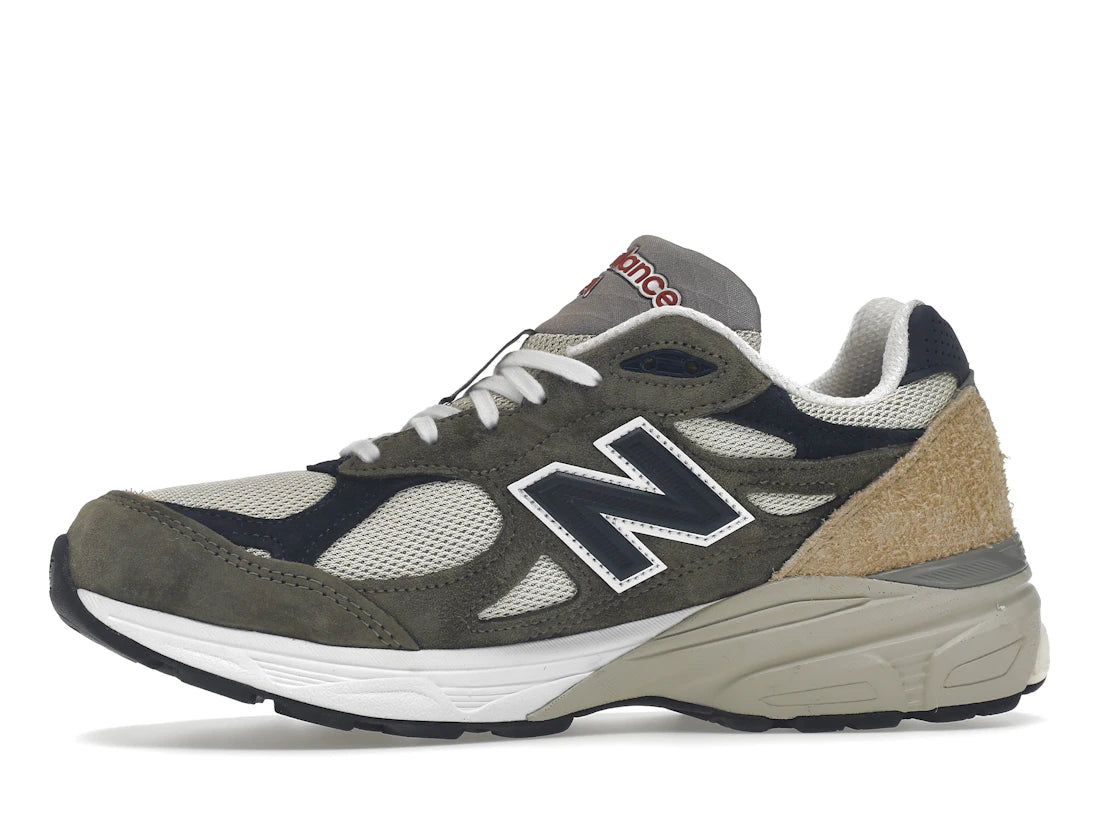 New Balance 990v3 MiUSA Grey Blue Olive