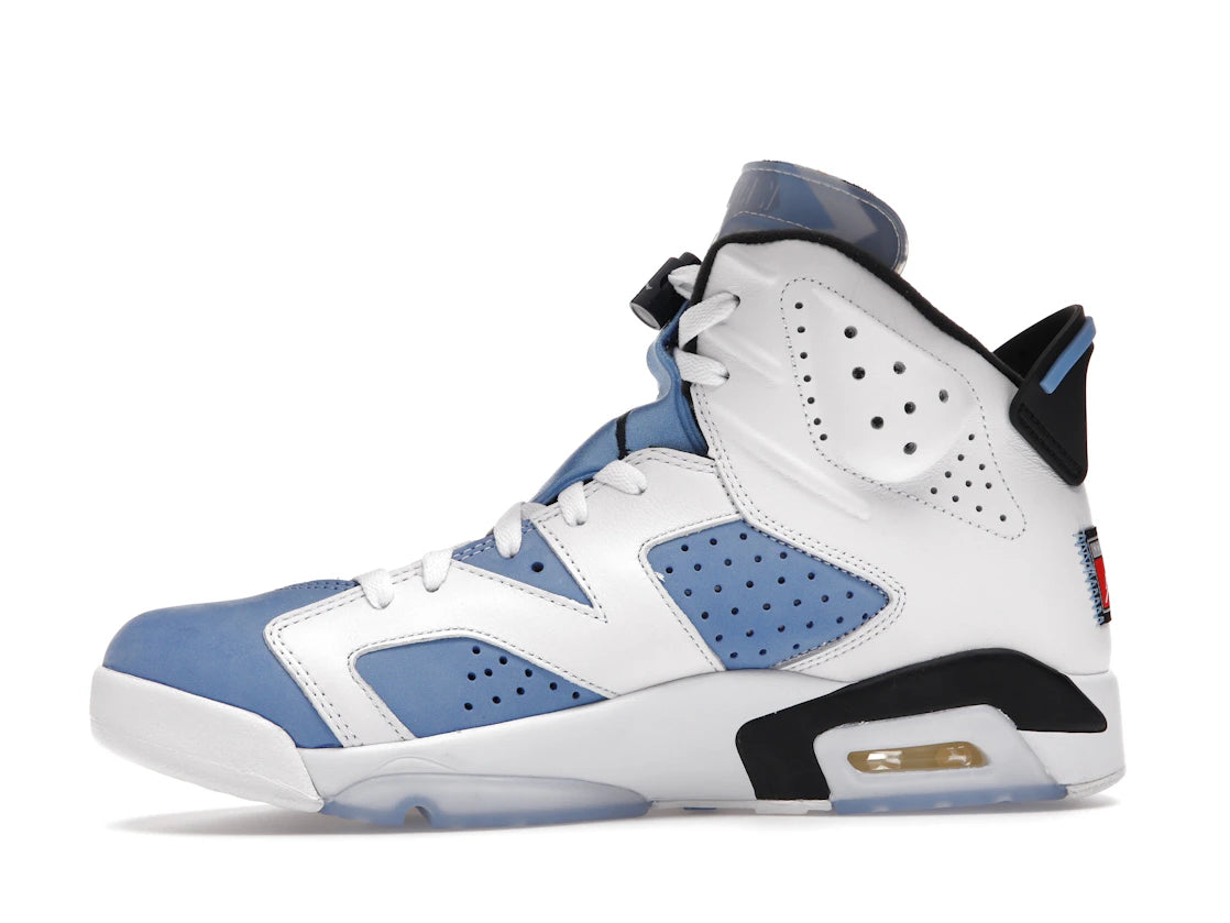 Air Jordan 6 Retro UNC White
