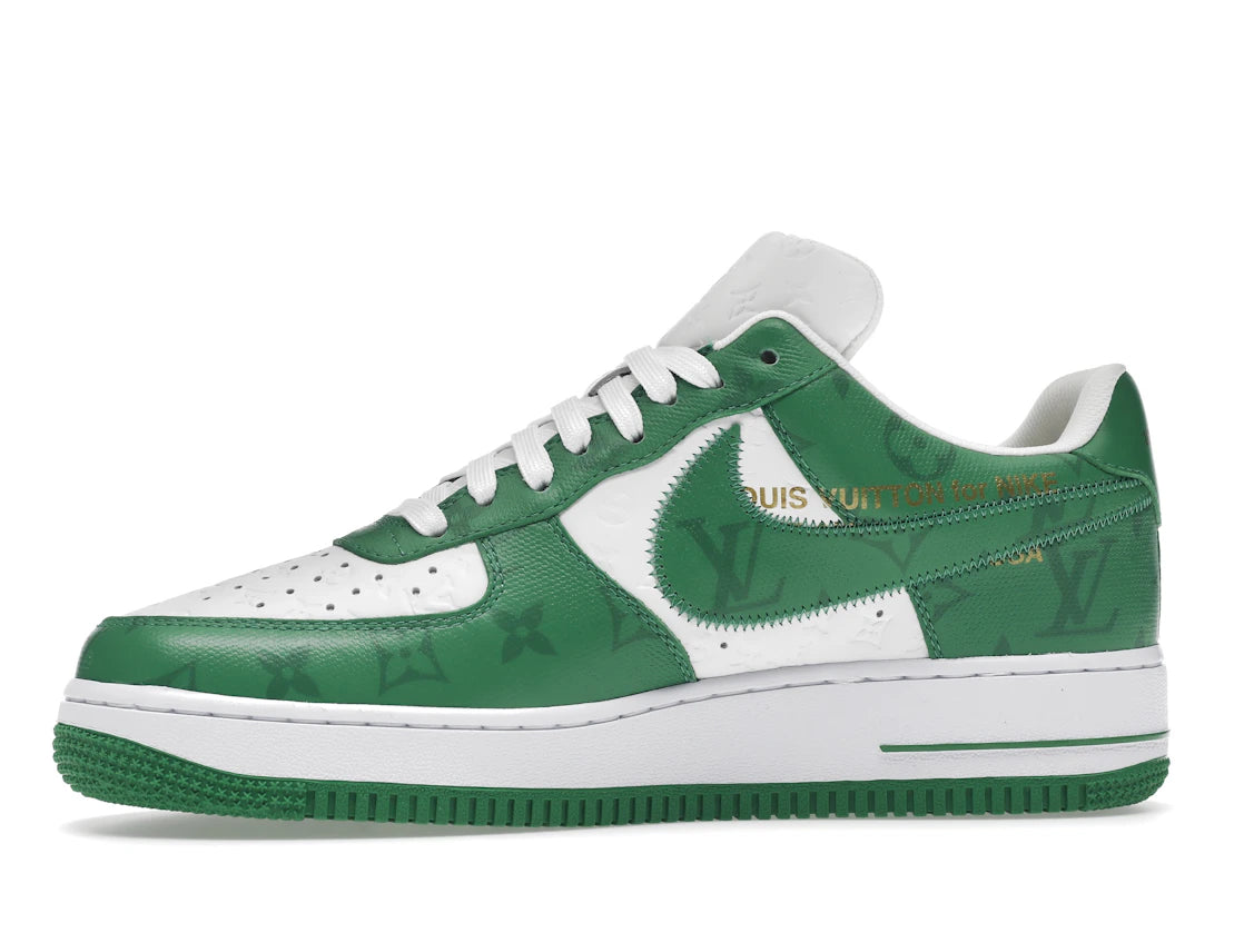 Louis Vuitton Nike Air Force 1 Low By Virgil Abloh White Green