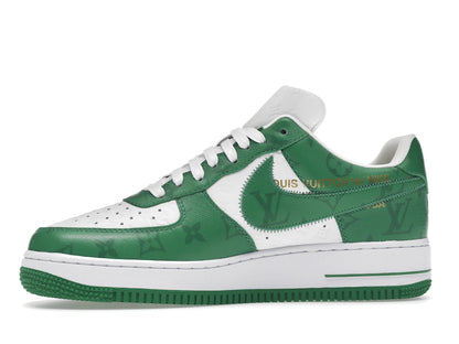 Louis Vuitton Nike Air Force 1 Low By Virgil Abloh White Green