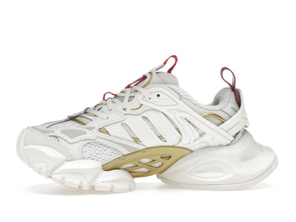 adidas XLG Runner Deluxe Off White Gold Metallic Red