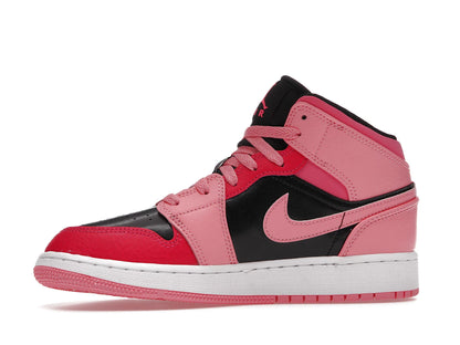 Jordan 1 Mid Coral Chalk