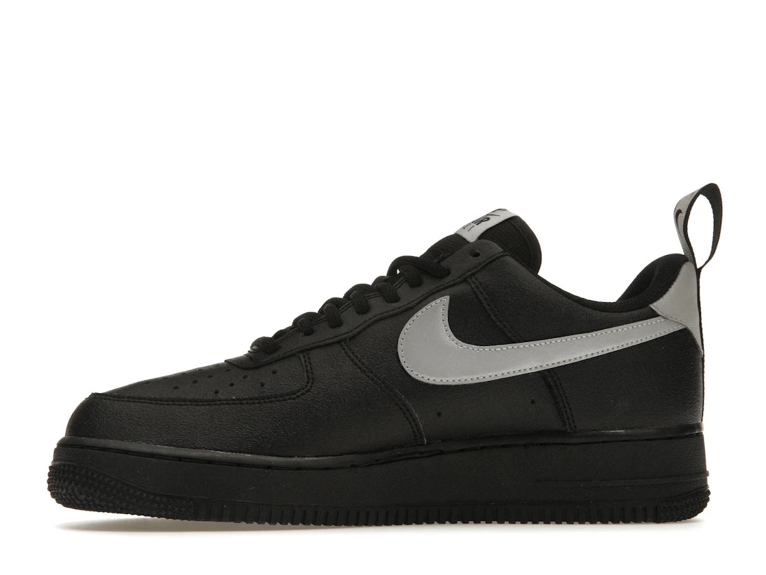 Nike Air Force 1 Low '07 LV8 Black Metallic Silver