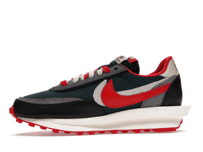 Nike LD Waffle sacai Undercover Midnight Spruce University Red