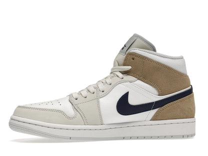 Jordan 1 Mid Tan Suede