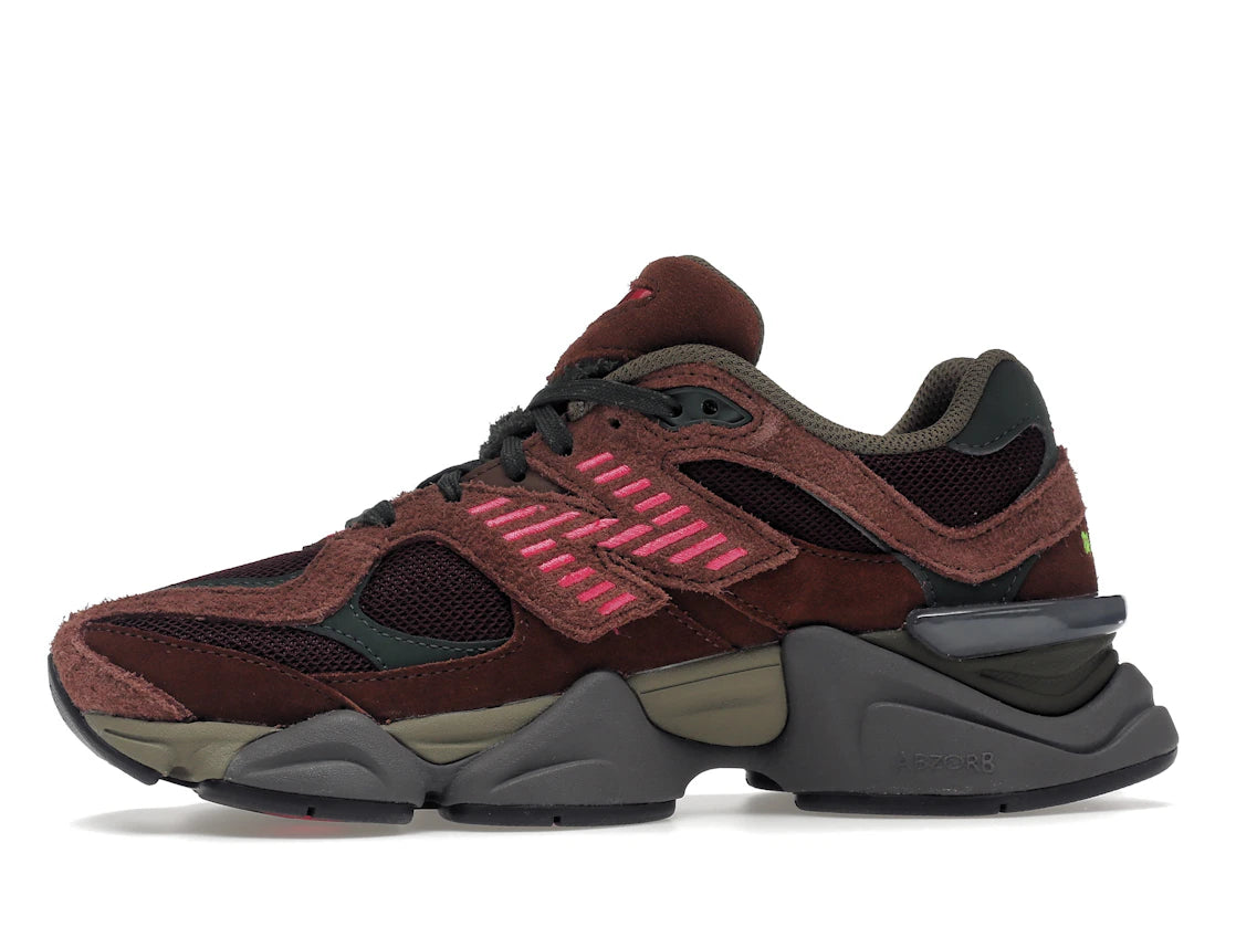 New Balance 9060 Rich Oak Burgundy