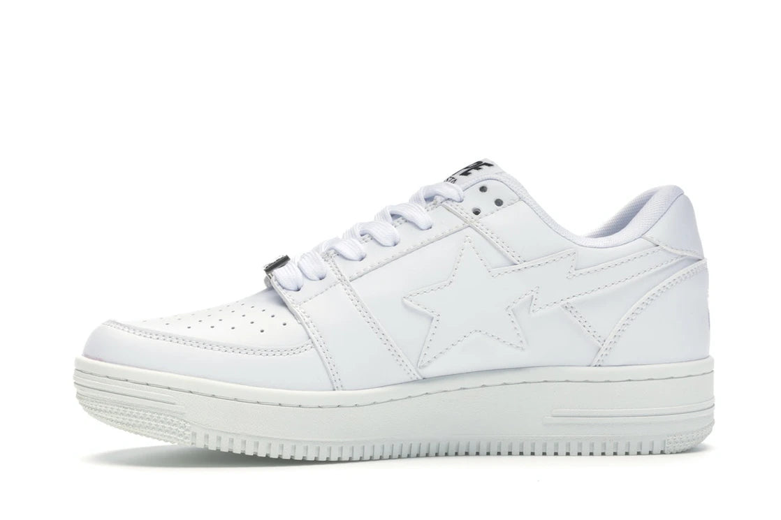 BAPE STA Low White