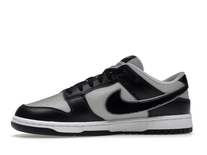 Nike Dunk Low Chenille Swoosh Black Grey