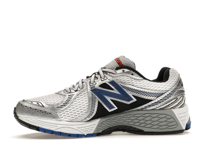 New Balance 860v2 White Team Royal Silver