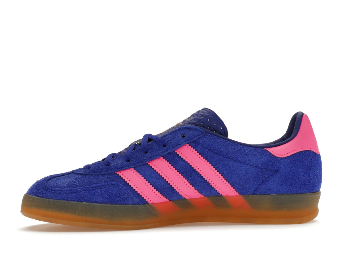 adidas Gazelle Indoor Bleu Lucide Rose (Femme)
