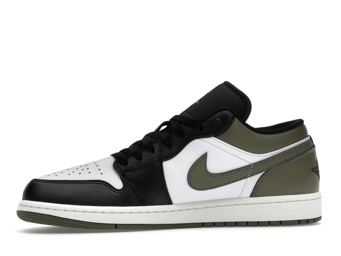Jordan 1 Low Black Toe Medium Olive