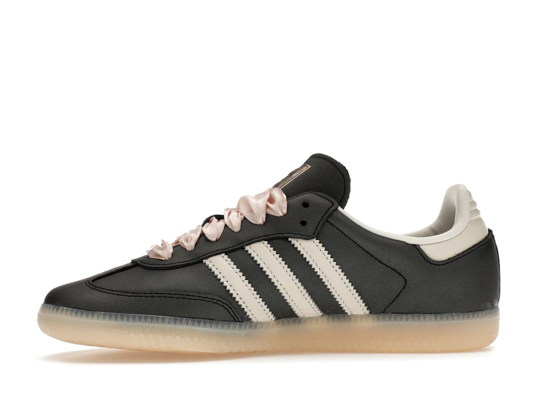 adidas Samba OG Black Pink Ribbon Laces