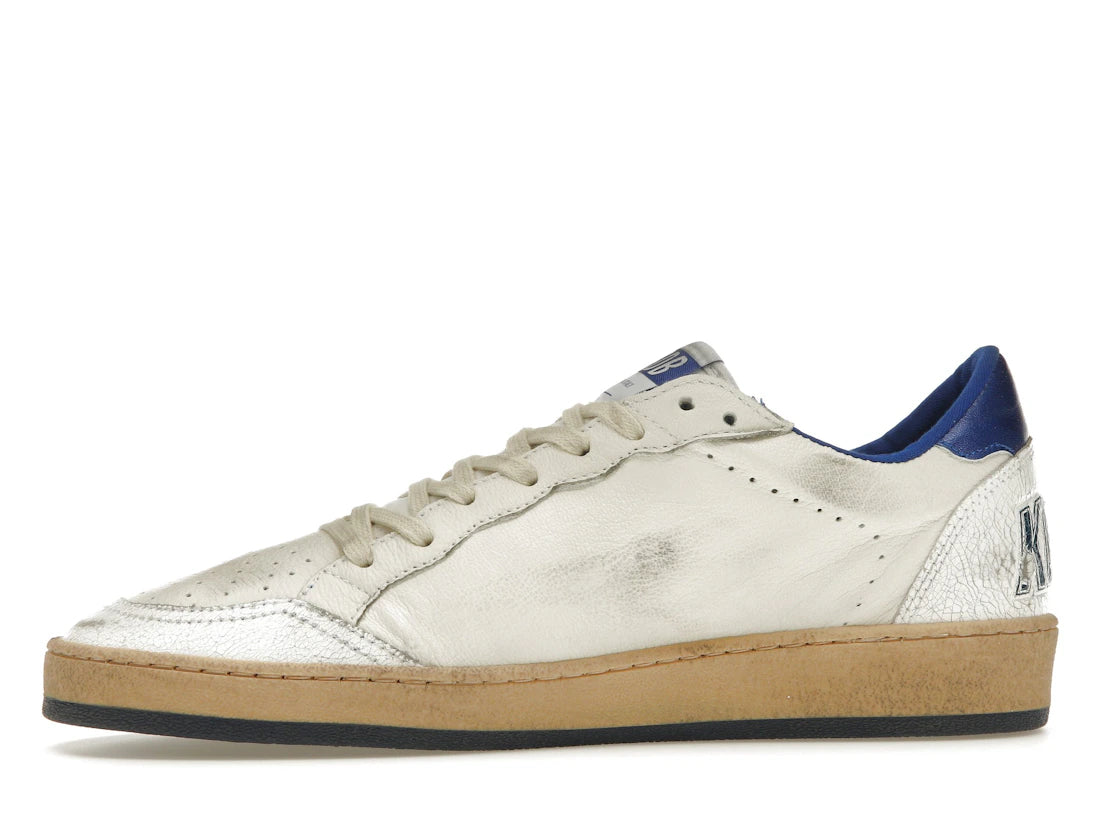 Golden Goose Ball-Star Low White Bluette