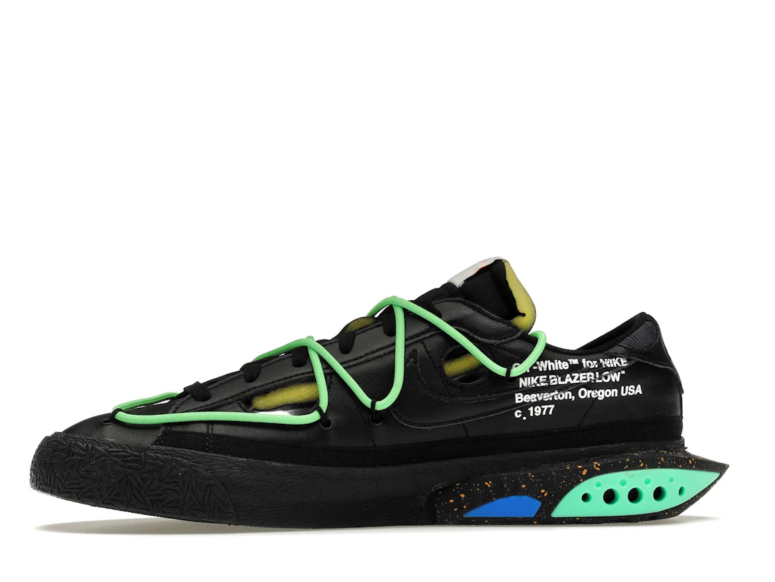 Nike Blazer Low Off-White Black Electro Green