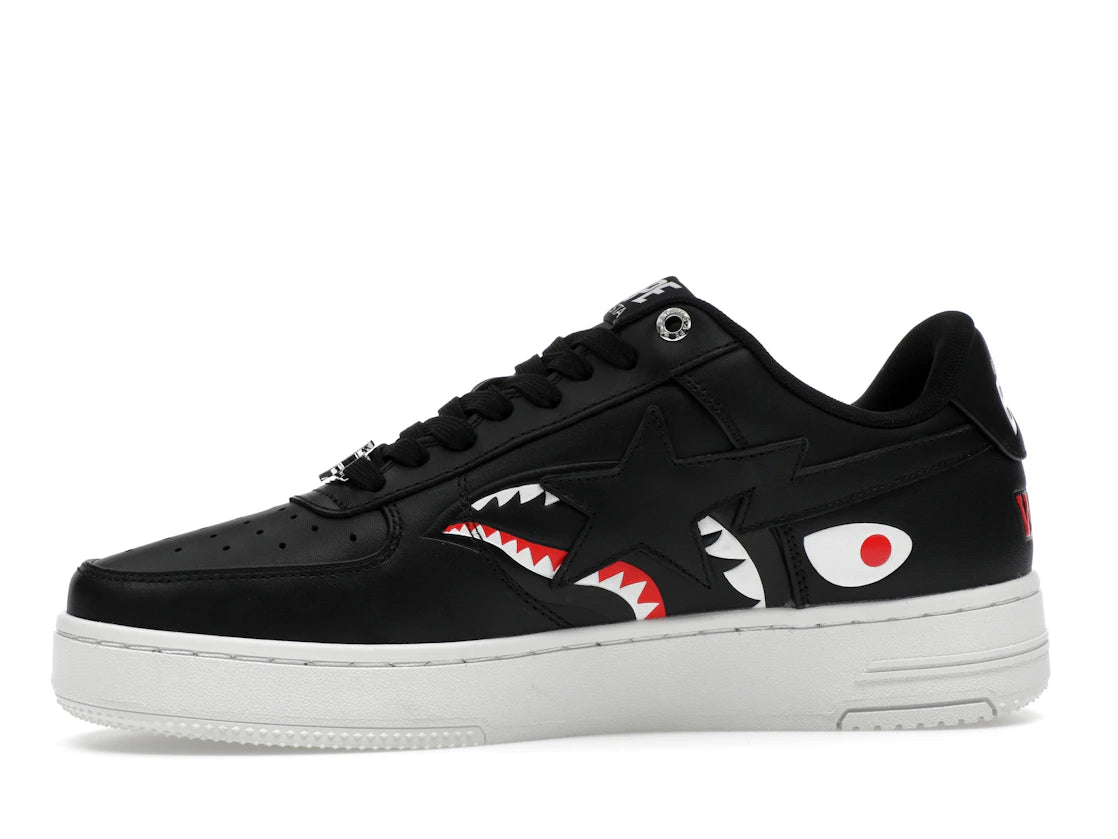 A Bathing Ape Bape Sta Low Shark Pack Black