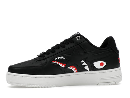 A Bathing Ape Bape Sta Low Shark Pack Black