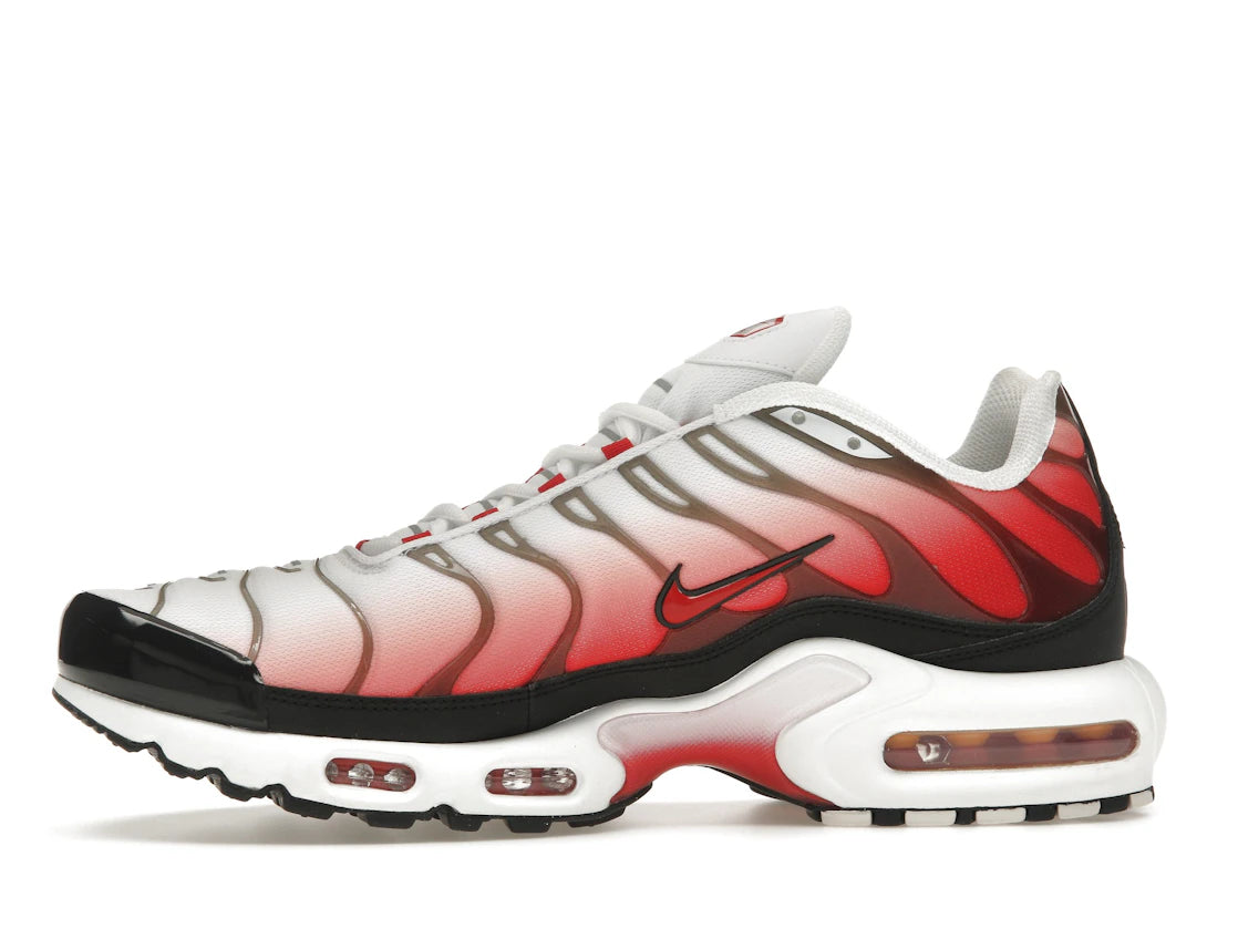 Nike Air Max Plus White Black University Red