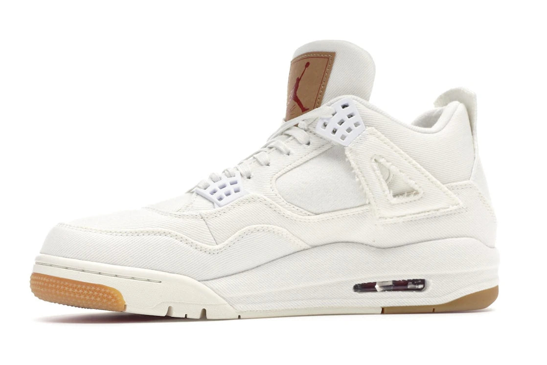 Air Jordan 4 Retro Levi's White