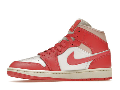 Jordan 1 Mid Strawberries and Cream