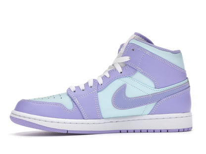 Jordan 1 Mid Purple Aqua