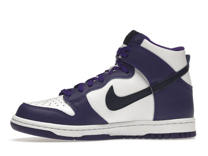 Nike Dunk High Electro Purple Midnight Navy