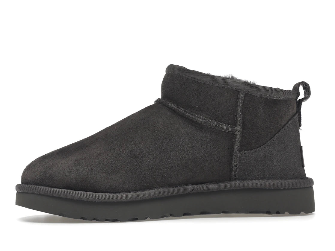 Bottes UGG Classic Ultra Mini grises (Femme)