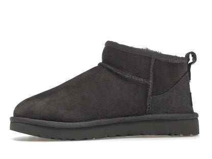 Bottes UGG Classic Ultra Mini grises (Femme)