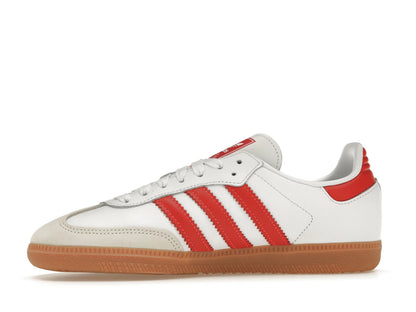 adidas Samba OG White Solar Red Gum